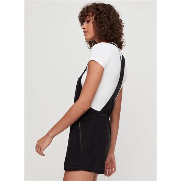 Wilfred Free | Beatriz Romper Black Size Small Aritzia - Picture 2 of 10